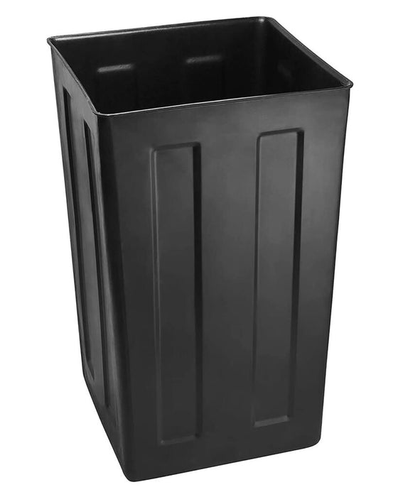 Alpine Industries Alpine Industries Rugged 40-Gallon All-Weather Trash Containers with Stone Panels and Ash Tray ALP472-40-STO