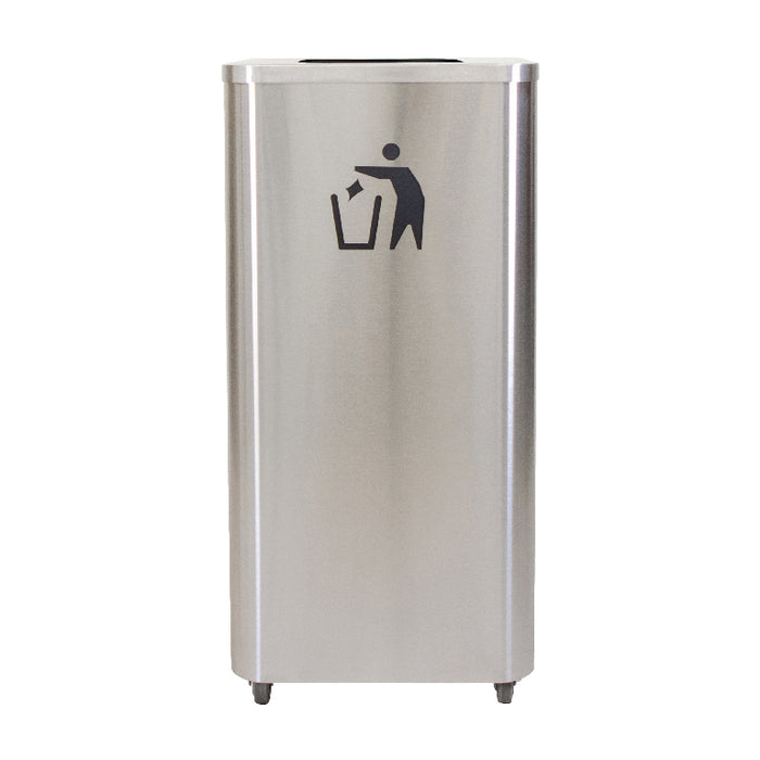 Ex-Cell 24-gallon Stainless Steel Liquids Disposal Waste Companion Receptacle