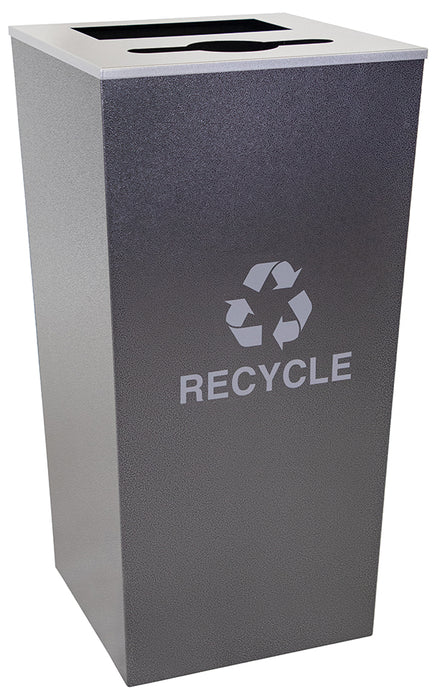 Ex-Cell Metro Collection XL Two 17-gallon Trash & Recycling Receptacle