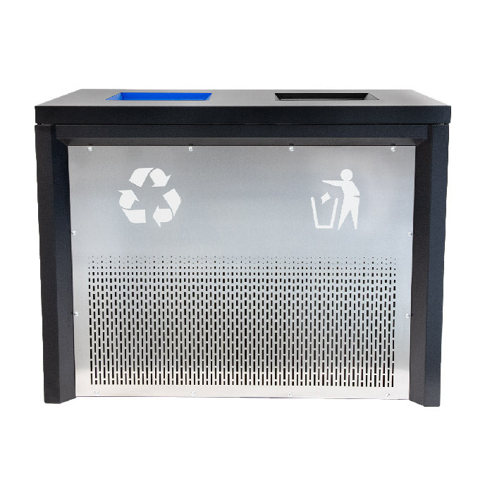 Ex-Cell Coliseum 86-gallon Two-Stream Indoor Receptacle