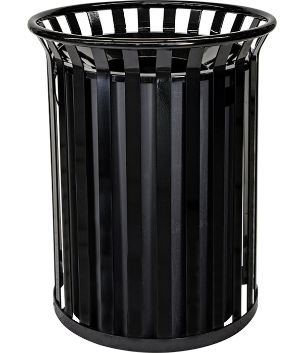 Ex-Cell Streetscape Collection 37-gallon Heavy-duty Outdoor Trash Receptacle