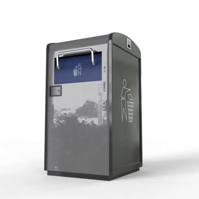 Smart Waste Solar Garbage Bin